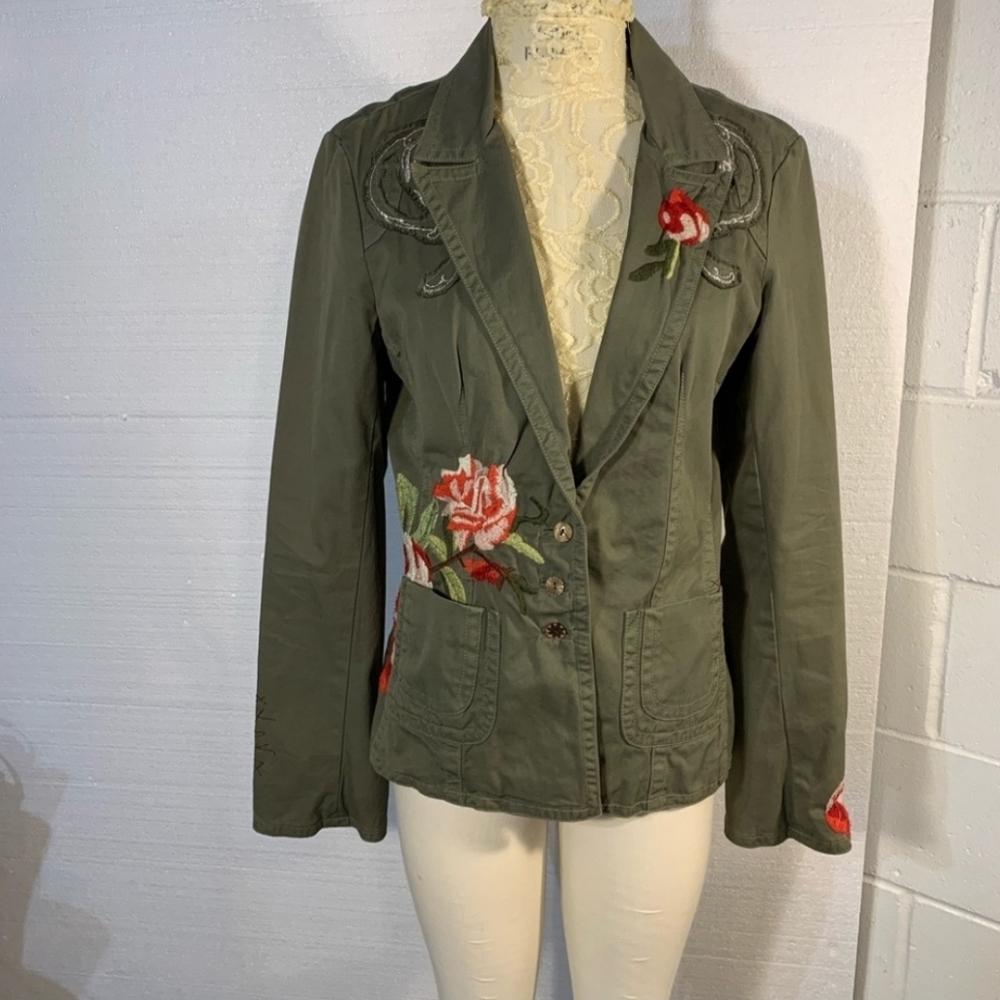 Johnny Was JW Los Angeles Embroidery Jacket